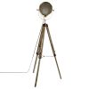 Lampadaire trépied Ebor en bronze