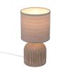 Lampe de table Briloner en céramique