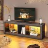 Meuble TV Moderne 140 cm avec Éclairage LED Meuble TV Moderne 140 cm avec Éclairage LED