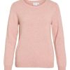 Pull Tricot Femme Manches Longues Rose Pull Tricot Femme Manches Longues Rose