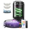 Robot aspirateur laveur W15 avec vidange automatique