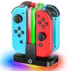 Station de Charge Manette Switch avec RVB Station de Charge Manette Switch avec RVB