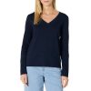 T-shirt Col en V Manches Longues Femme T-shirt Col en V Manches Longues Femme