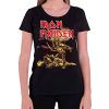 T-Shirt Femme Iron Maiden Sanctuary Eddie Noir T-Shirt Femme Iron Maiden Sanctuary Eddie Noir