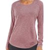 T-Shirt Sport Femme Longs Manches Col V T-Shirt Sport Femme Longs Manches Col V
