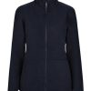 Veste polaire femme bleu marine ajustée Veste polaire femme bleu marine ajustée