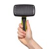 Brosse auto-nettoyante pour animaux de compagnie
