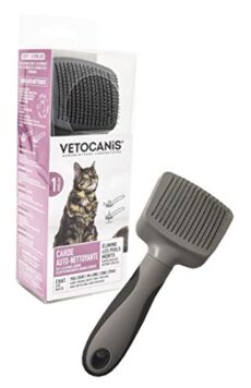 AGROBIOTHERS Brosse carde rétractable pour chat BIO000603 Brosse Carde Rétractable pour Chat