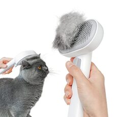 Brosse à Chat Autonettoyante Aumuca