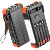 Chargeur Solaire 20000mAh avec Multifunzioni Chargeur Solaire 20000mAh avec Multifunzioni