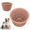 Gamelle anti-glouton en silicone pour chien