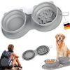 Gamelle Rétractable Silicone pour Animaux