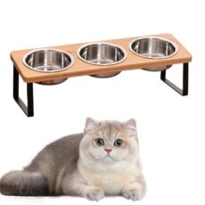Gamelles surélevées pour chats et petits chiens