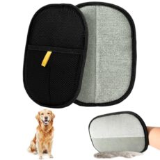 Kunoli Pet Hair Remover – Gants double face, 2 pièces Gants Nettoyage Poils Animaux Réutilisables