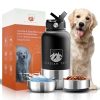Gourde Isotherme 3 en 1 pour Animaux Gourde Isotherme 3 en 1 pour Animaux