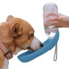 Gourde Portable pour Chien 550ml Bleu Gourde Portable pour Chien 550ml Bleu