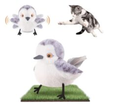 Nanjing Dimeng Jouet chat interactif à ailes battantes USB Jouet Électrique Interactif pour Chats