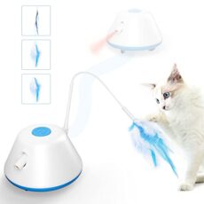 Avis Sosirolo Intelligent Chase chat interactif 3-en-1 Jouet électronique interactif pour chats