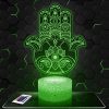 Lampe 3D Main de Fatma Hamsa Lampe 3D Main de Fatma Hamsa