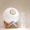 Lampe LED 3D tactile en forme de lune Lampe LED 3D tactile en forme de lune