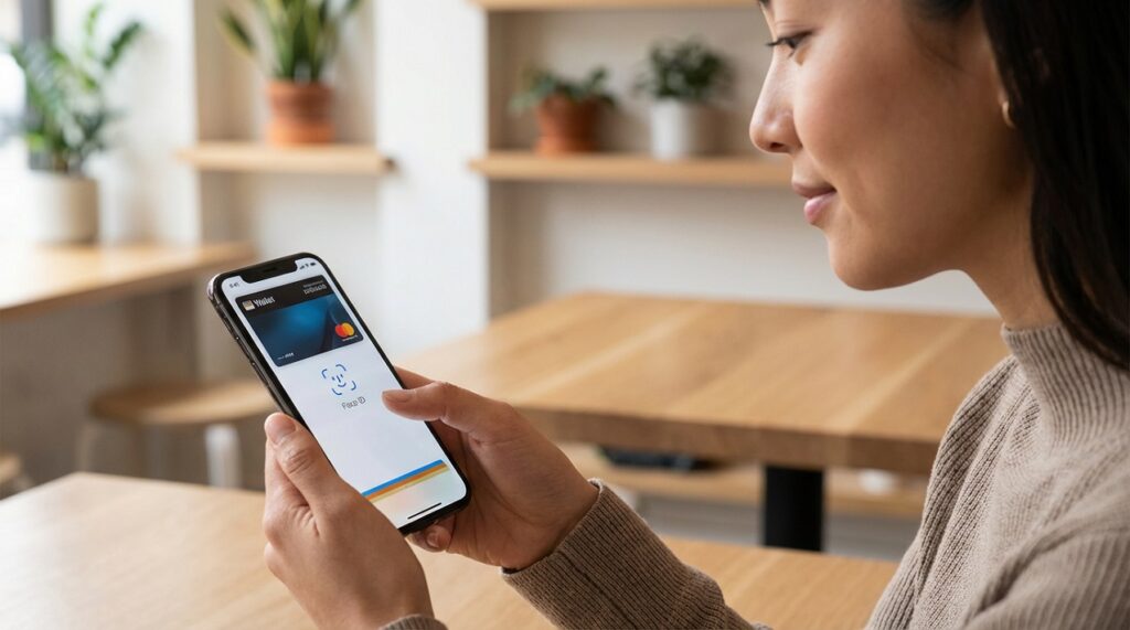 Sécurité biométrique pour paiement mobile Authentification biométrique sécurité paiement mobile smartphone