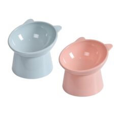 Avis Fayemint Set 2 gamelles chat anti-vomi inclinées 15° 2 Set de 2 gamelles anti-vomissement pour chats