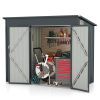 Abri de Jardin Métal Galvanisé 2,6 m² Abri de Jardin Métal Galvanisé 2,6 m²