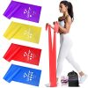 Bande Élastique Musculation 4 Niveaux de Résistance Bande Élastique Musculation 4 Niveaux de Résistance
