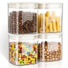 Bocaux en Verre Carrés 800ml - Lot de 4
