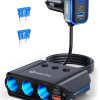 Chargeur Allume Cigare 7-en-1 SONRU Chargeur Allume Cigare 7-en-1 SONRU
