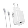 Chargeur USB C 65W avec Câble Tressé Chargeur USB C 65W avec Câble Tressé