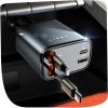 Chargeur Voiture Rétractable 4-en-1 USB C Chargeur Voiture Rétractable 4-en-1 USB C