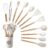 Ensemble de 12 Ustensiles de Cuisine en Silicone