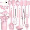 Ensemble de 22 ustensiles de cuisine en silicone