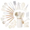 Ensemble d'ustensiles de cuisine en silicone