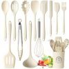 Ensemble d'Ustensiles de Cuisine en Silicone
