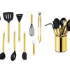 Ensemble d'ustensiles de cuisine en silicone