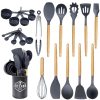 Ensemble d'ustensiles de cuisine en silicone