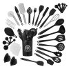 Ensemble d'Ustensiles de Cuisine en Silicone