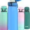 Gourde anti-fuite bleue pour enfant 600 ml Gourde anti-fuite bleue pour enfant 600 ml