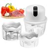 Hachoir électrique USB compact pour cuisine Hachoir électrique USB compact pour cuisine