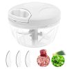 Hachoir Manuel 500 ML avec 3 Lames Hachoir Manuel 500 ML avec 3 Lames