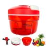 Hachoir Manuel Multifonction Compact Rouge Hachoir Manuel Multifonction Compact Rouge