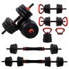 Haltères Réglables 20 kg 4 en 1