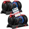 Haltères Réglables 3 à 24 KG 12 Niveaux