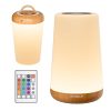 Lampe Veilleuse LED Tactile RGB Rechargeable