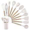 Lot de 12 Ustensiles de Cuisine en Silicone