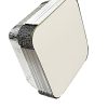 Lot de 20 plateaux en aluminium avec couvercles Lot de 20 plateaux en aluminium avec couvercles
