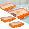 Lot de 2 plateaux de conservation alimentaire Lot de 2 plateaux de conservation alimentaire