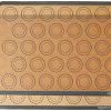 Lot de 2 Tapis de Cuisson en Silicone